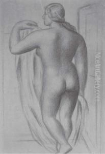 Standing Female Nude by Mark Gertler