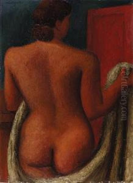 The Back; Standing Nude - view 1