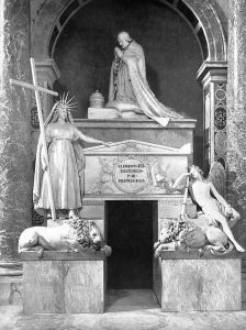 Tomb of Pope Clement XIII by Antonio Canova