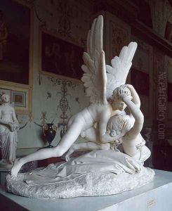 Cupid and Psyche II by Antonio Canova