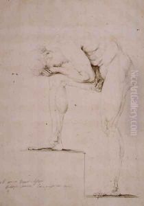 Male Nude Crying by Antonio Canova