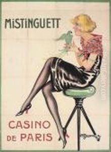 Mistinguett, Casino De Paris by Charles, Carl Gesmar