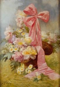 Cesto Con Flores by Sebastian Gessa Y Arias