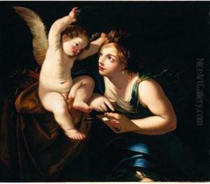Allegoria Della Pittura by Francesco Giovanni Gessi