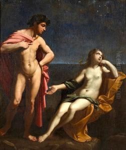 Bacchus And Ariadne (after Guido Reni)