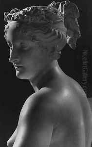 Venere Vincitrice [detail] (or Pauline Bonaparte as Venus) by Antonio Canova