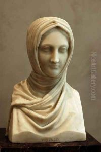 Bust of a Vestal Virgin by Antonio Canova