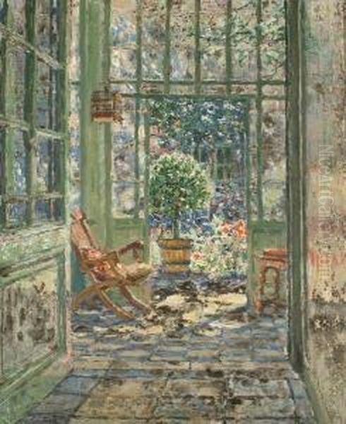 Conservatory With Garden Beyond - view 1