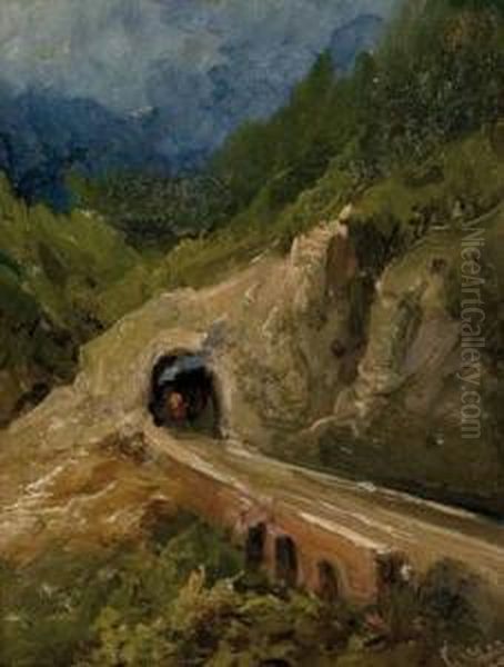 Semmeringtunnel - view 1