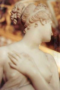 Venus Italica [detail: front] by Antonio Canova