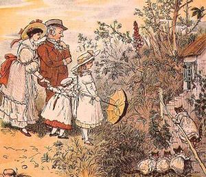 A Frog he Would a Wooing Go. The Rat by Randolph Caldecott