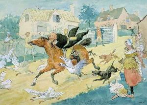 John Gilpin riding to Edmonton by Randolph Caldecott