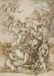 Allegory Of The Publication Of The Papal Bull Unigenitus