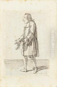 L'abate Paulignac by Pier Leone Ghezzi