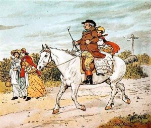A Farmer went Trotting Upon His Grey Mare by Randolph Caldecott