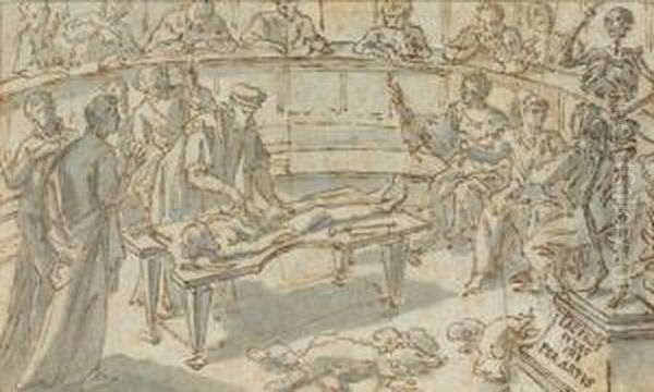 La Lecon D'anatomie, Dissection Humaine - view 1