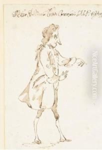 Trois Caricatures D'hommes