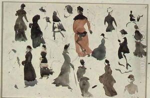 Brighton Ladies by Randolph Caldecott