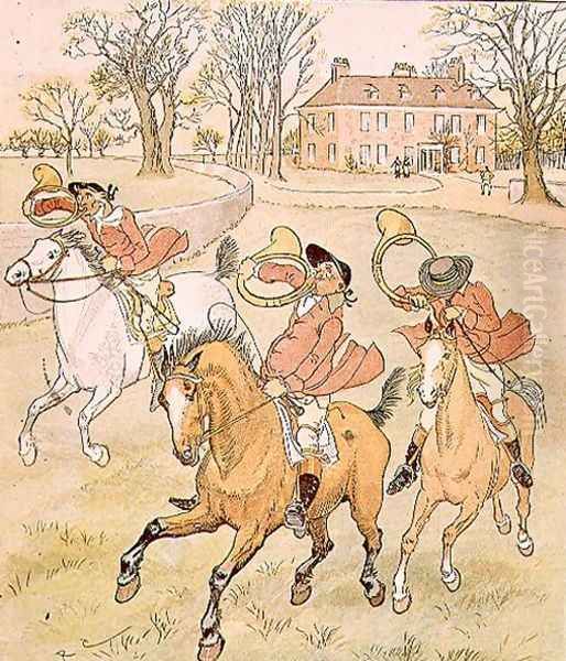 Three Jovial Huntsmen - view 1