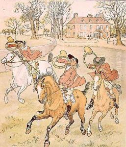 Three Jovial Huntsmen by Randolph Caldecott