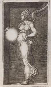 Allegorical Figure Holding A Sphere