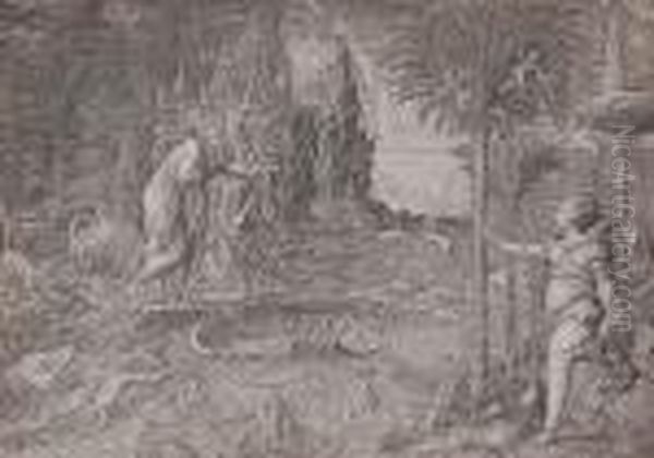 Allegory Of Life (the Dream Of Raphael) by Giorgio Ghisi