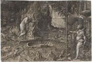 Allegory Of Life (the Dream Of Raphael) by Giorgio Ghisi