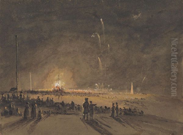 A Fireworks Display - view 1