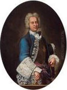 Ritratto Di Un Cavaliere Di Malta Con La Croce Di Malta by Vittore Ghislandi