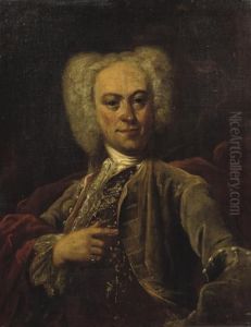 Portrait Of A Nobleman, Half-length, In A Purple Coat And White Jabot Portrait Of A Nobleman, Half-length, In A Purple Coat And White Jabot