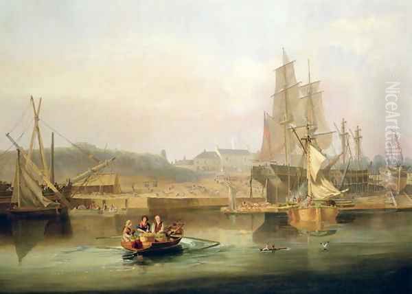 The Shipyard at Hessle Cliff, 1820 - view 1