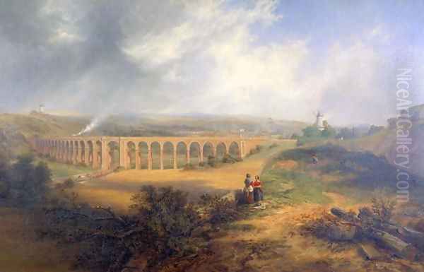 Rastrick's viaduct, London Road, Brighton - view 1
