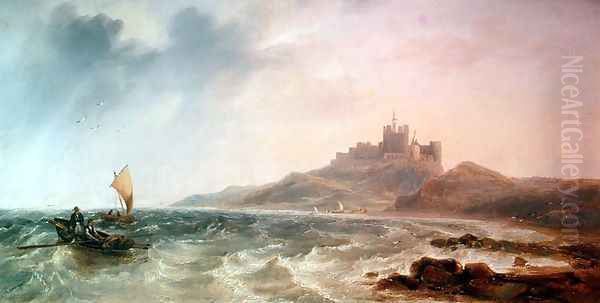 Bamburgh Castle - view 1