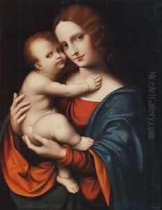 Madonna Embracing The Christ Child by Giampietrino