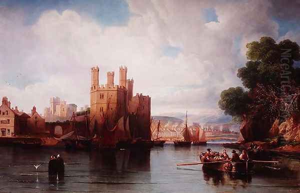Caernarvon Castle - view 1