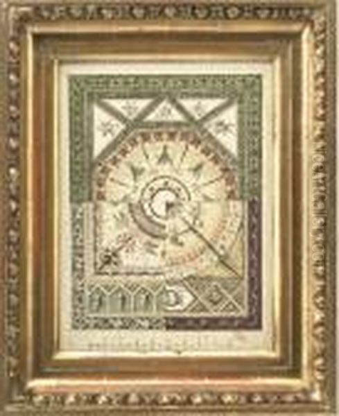 A Neo-classical Ceiling Design, With Putti Desporting - view 1
