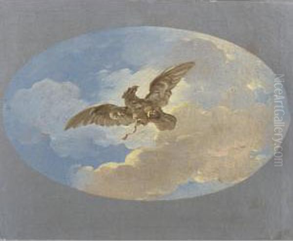 Eagle In Flight - view 1