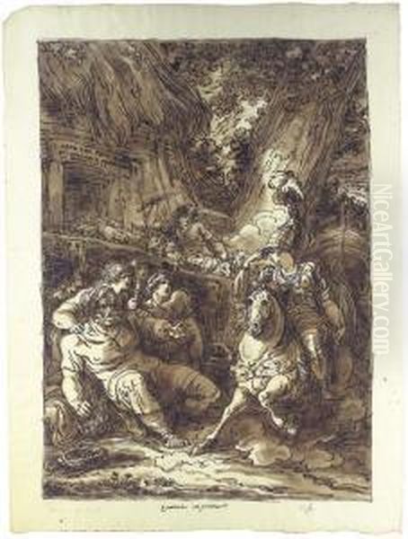 Erminia And The Shepherds - view 1