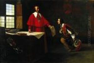 "il Cardinale Richelieu Accorda Il Permesso Di Matrimonio A Un Moschettiere" 1898