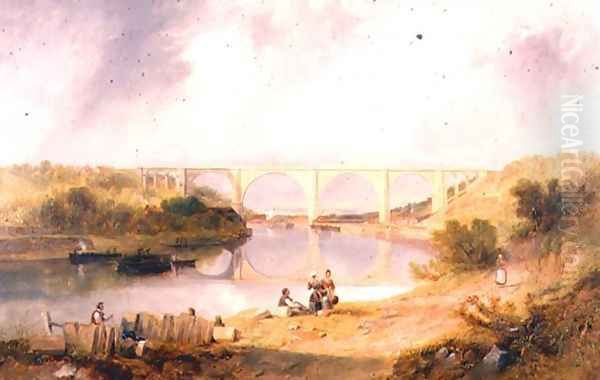 Victoria Bridge over the River Wear - view 1