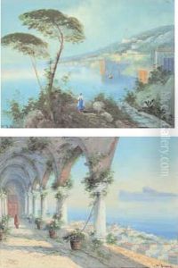 Scorcio Di Napoli Da San Martino - Veduta Di Posillipo by Gianni