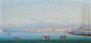 Valletta From Marsamxett Harbour