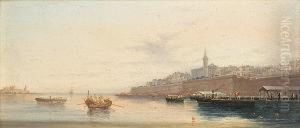 The Grand Harbour, Valletta; Marsamxett Harbour, Valletta, A Pair