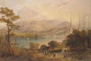 Lake Lucerne 2 by James Wilson Carmichael