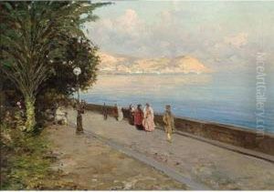 Figures On The Boulevard, Neapolitan Coast