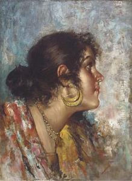 An Italian Girl In Contemplation - view 1