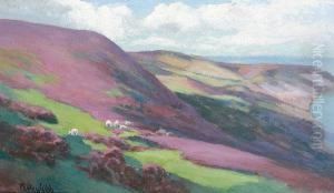 Coastal Landscape, Exmoor by Harry Phelan Gibb