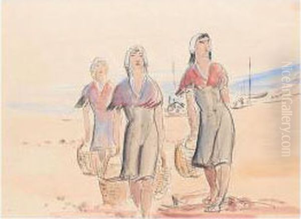 The Mussel Gatherers - view 1