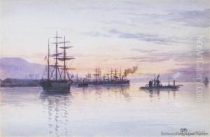 Port Of Lyttleton by William Menzies Gibb