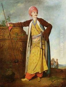 Portrait of an Armenian 1771 by Richard Cosway